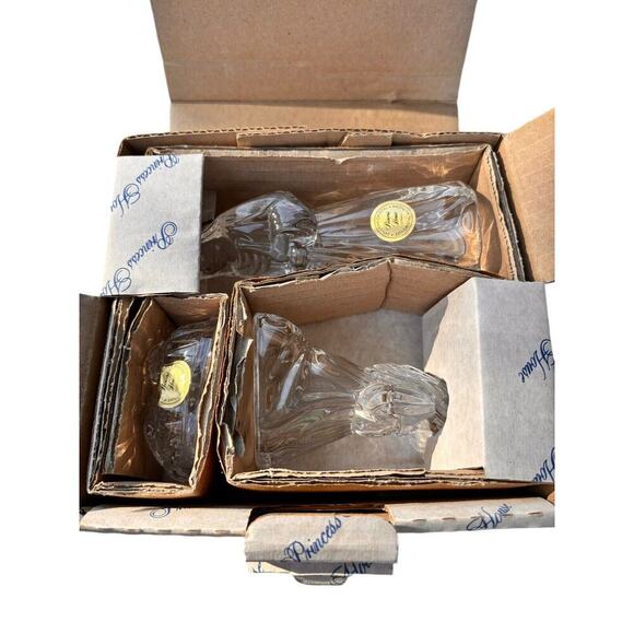 New Princess House Nativity 24% Lead Crystal Germany #887 Mary Joseph Jesus - Picture 3 of 4